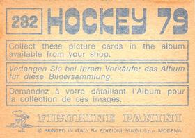 1979 Panini Hockey Stickers #282 Jack de Heer / Leo Koopmans Back