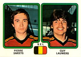 1979 Panini Hockey Stickers #339 Pierre Smeets / Guy Lauwers Front