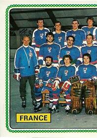 1979 Panini Hockey Stickers #377 Team France Front