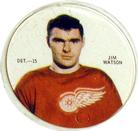 1968-69 Shirriff Coins #DET-15 Jim Watson Front