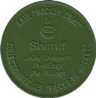 1968-69 Shirriff Coins #OAK-2 John Brenneman Back