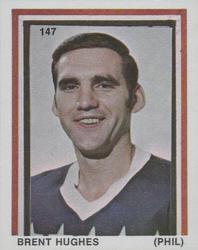 1970-71 Eddie Sargent / Finast NHL Players Stickers #147 Brent Hughes Front