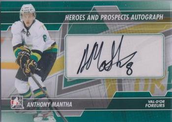 2013-14 In The Game Heroes and Prospects - Autographs #A-AM Anthony Mantha Front