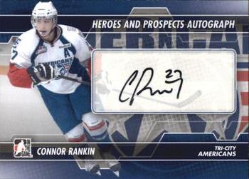 2013-14 In The Game Heroes and Prospects - Autographs #A-CR Connor Rankin Front