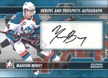 2013-14 In The Game Heroes and Prospects - Autographs #A-MBO Madison Bowey Front