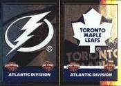 2013-14 Panini Stickers - Team Logos #A7 / A8 Tampa Bay Lightning / Toronto Maple Leafs Front