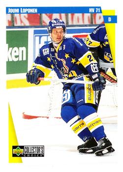 1997-98 Collector's Choice Swedish #86 Jouni Loponen Front