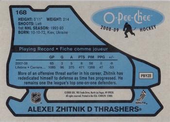 2008-09 O-Pee-Chee - 1979-80 Retro #168 Alexei Zhitnik Back