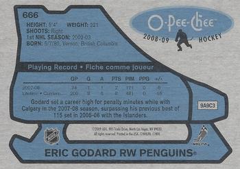 2008-09 O-Pee-Chee - 1979-80 Retro #666 Eric Godard Back