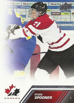 2013 Upper Deck Team Canada #29 Ryan Spooner Front