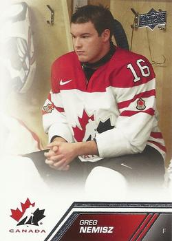 2013 Upper Deck Team Canada #44 Greg Nemisz Front