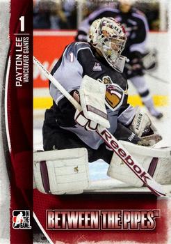 2013-14 In The Game Between the Pipes #71 Payton Lee Front