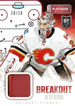 2013-14 Panini Playbook - Breakout Patches #B-RBE Reto Berra Front