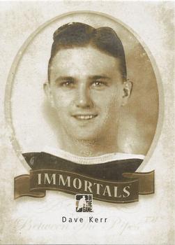 2013-14 In The Game Between the Pipes - Immortals #I-17 Dave Kerr Front