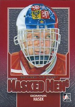 2013-14 In The Game Between the Pipes - Masked Men 6 Red #MM-45 Dominik Hasek Front