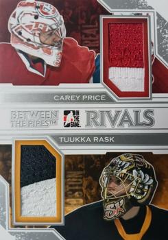2013-14 In The Game Between the Pipes - Rivals Jerseys Silver #R-03 Carey Price / Tuukka Rask Front