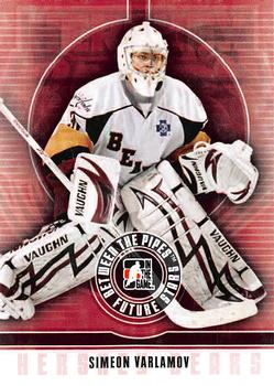 2008-09 In The Game Between The Pipes #8 Simeon Varlamov Front