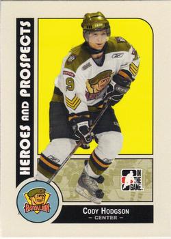 2008-09 In The Game Heroes and Prospects #43 Cody Hodgson Front