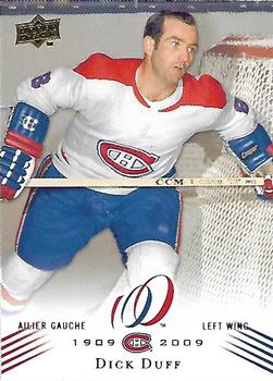 2008-09 Upper Deck Montreal Canadiens Centennial #7 Dick Duff Front