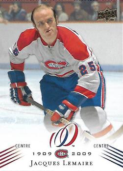2008-09 Upper Deck Montreal Canadiens Centennial #24 Jacques Lemaire Front