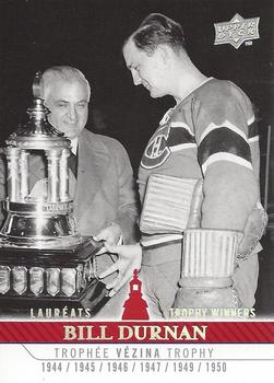 2008-09 Upper Deck Montreal Canadiens Centennial #263 Bill Durnan Front