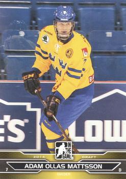 2014 In The Game Draft Prospects #69 Adam Ollas Mattsson Front