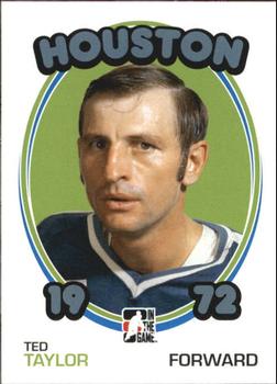2009-10 In The Game 1972 The Year In Hockey #105 Ted Taylor Front