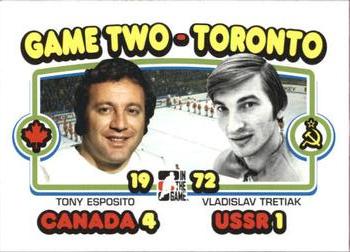 2009-10 In The Game 1972 The Year In Hockey #191 Tony Esposito / Vladislav Tretiak Front
