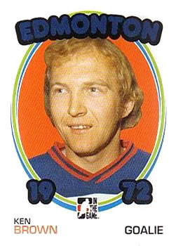 2009-10 In The Game 1972 The Year In Hockey #135 Ken Brown Front