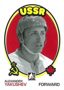 2009-10 In The Game 1972 The Year In Hockey #187 Alexander Yakushev Front