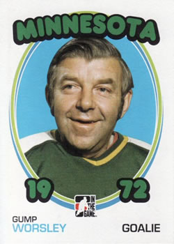 2009-10 In The Game 1972 The Year In Hockey #87 Gump Worsley Front
