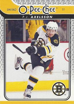2009-10 O-Pee-Chee #209 P.J. Axelsson Front