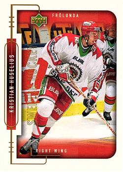 1999-00 Upper Deck Swedish Hockey League #77 Kristian Huselius Front