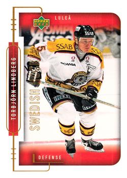 1999-00 Upper Deck Swedish Hockey League #140 Torbjorn Lindberg Front