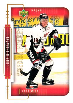 1999-00 Upper Deck Swedish Hockey League #164 Juha Riihijarvi Front