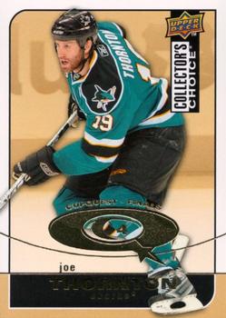 2008-09 Collector's Choice - CupQuest #CQ-89 Joe Thornton Front