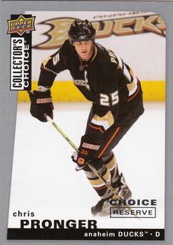 2008-09 Collector's Choice - Choice Reserve #28 Chris Pronger Front