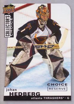 2008-09 Collector's Choice - Choice Reserve #83 Johan Hedberg Front