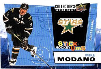 2008-09 Collector's Choice - Stick-Ums #UMS19 Mike Modano Front