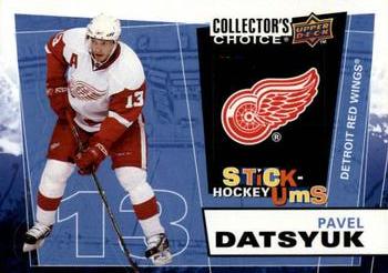 2008-09 Collector's Choice - Stick-Ums #UMS25 Pavel Datsyuk Front