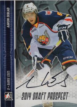 2014 In The Game Draft Prospects - Autographs #A-AE1 Aaron Ekblad Front