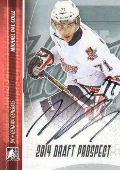 2014 In The Game Draft Prospects - Autographs #A-MD2 Michael Dal Colle Front