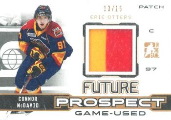 2014 In The Game Draft Prospects - Future Prospects Patches Bronze #FP-1 Connor McDavid Front
