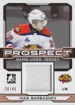 2014 In The Game Draft Prospects - Jerseys Bronze #PGU-12 Ivan Barbashev Front