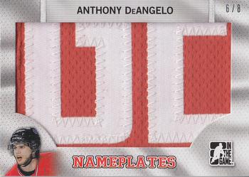 2014 In The Game Draft Prospects - Nameplates #NP-3 Anthony DeAngelo Front