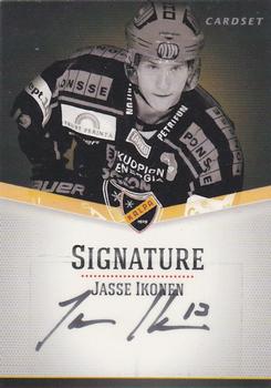 2012-13 Cardset Finland - Signature #NNO Jasse Ikonen Front