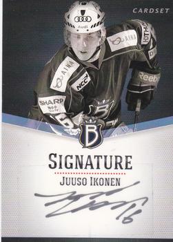 2012-13 Cardset Finland - Signature #NNO Juuso Ikonen Front