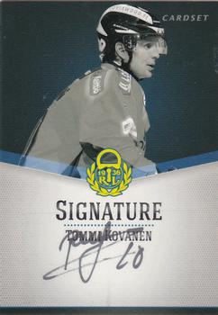 2012-13 Cardset Finland - Signature #NNO Tommi Kovanen Front