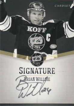 2012-13 Cardset Finland - Signature #NNO Brian Willsie Front