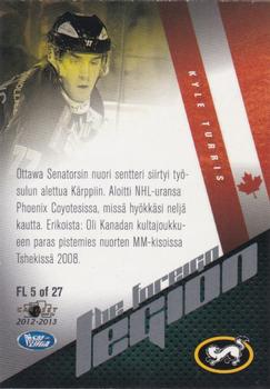 2012-13 Cardset Finland - The Foreign Legion 2 #FL 5 Kyle Turris Back